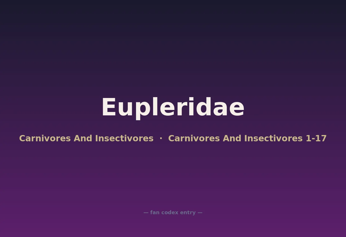 Eupleridae